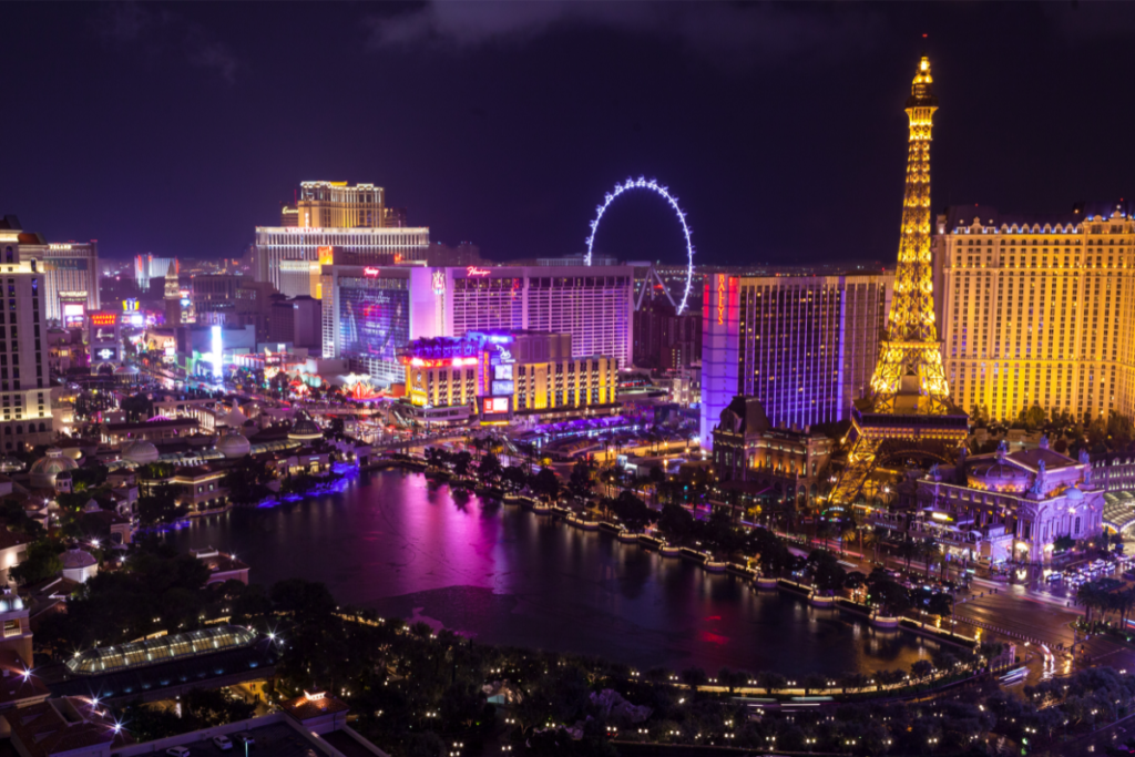 Vista Panorâmica de Las Vegas
